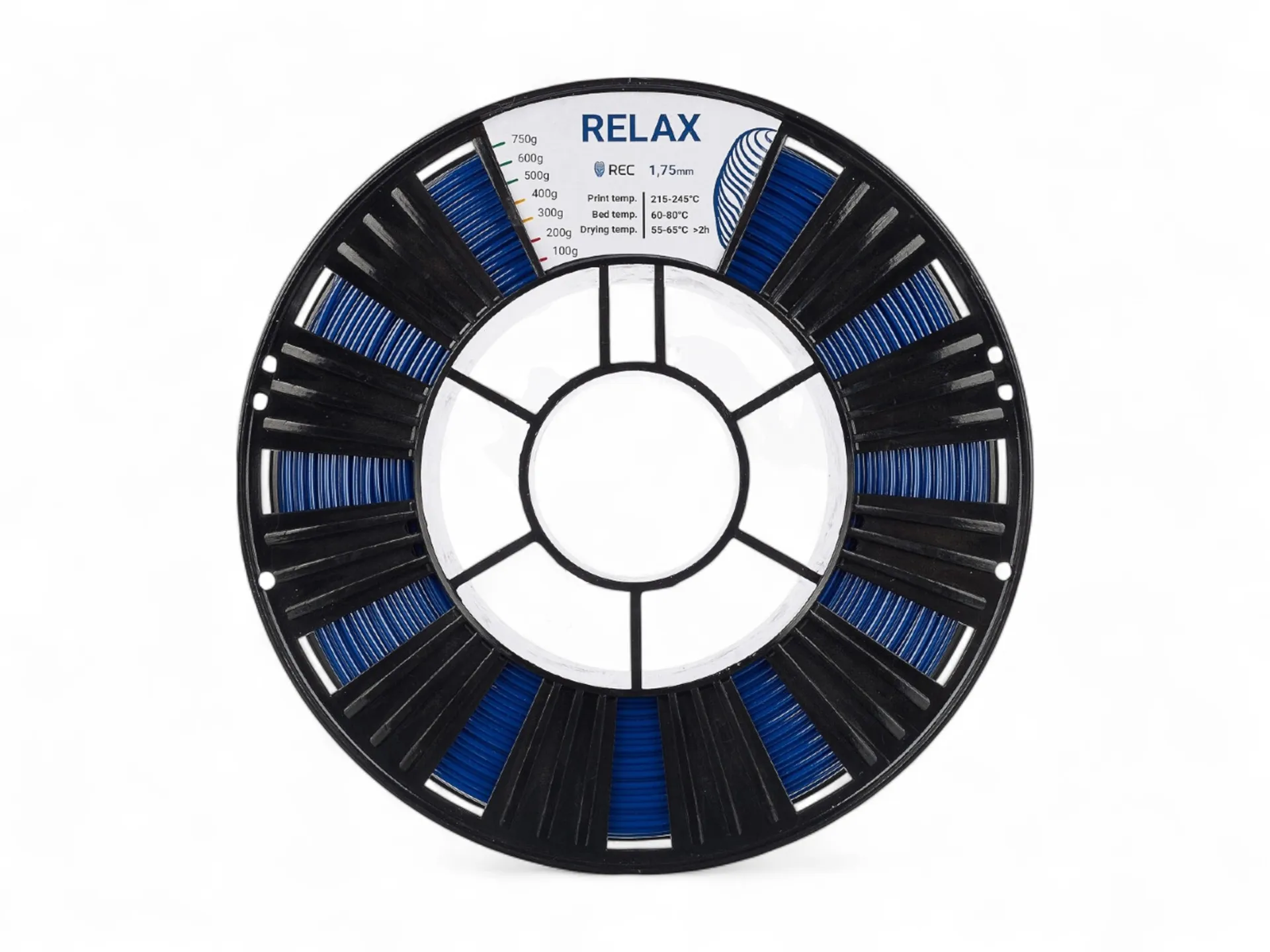 RELAX plastic REC 1.75 mm blue