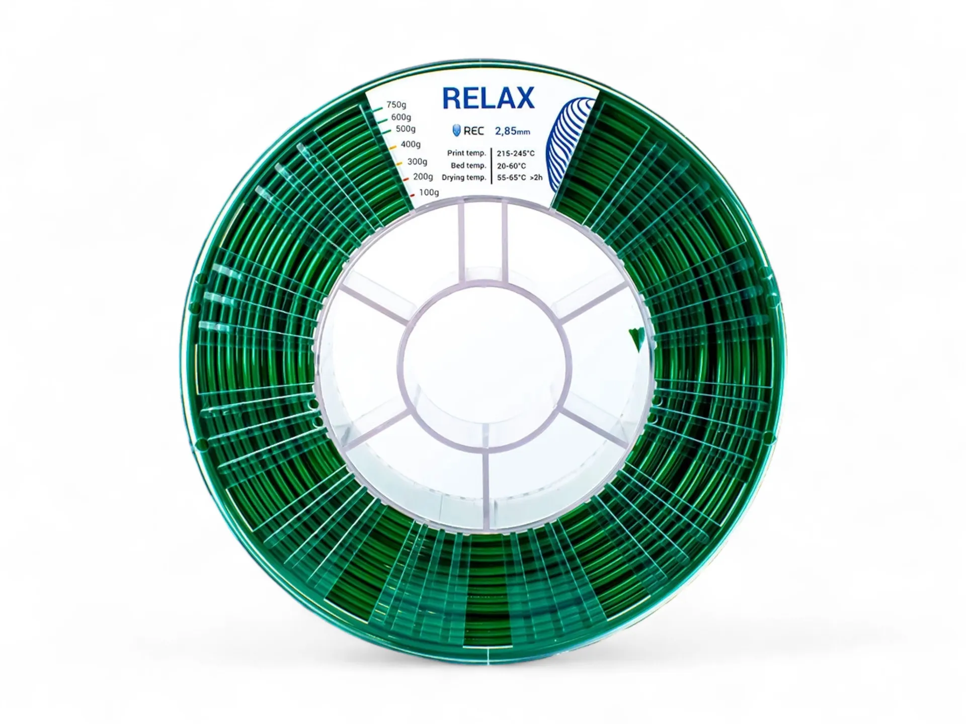 RELAX plastic REC 2.85 mm green
