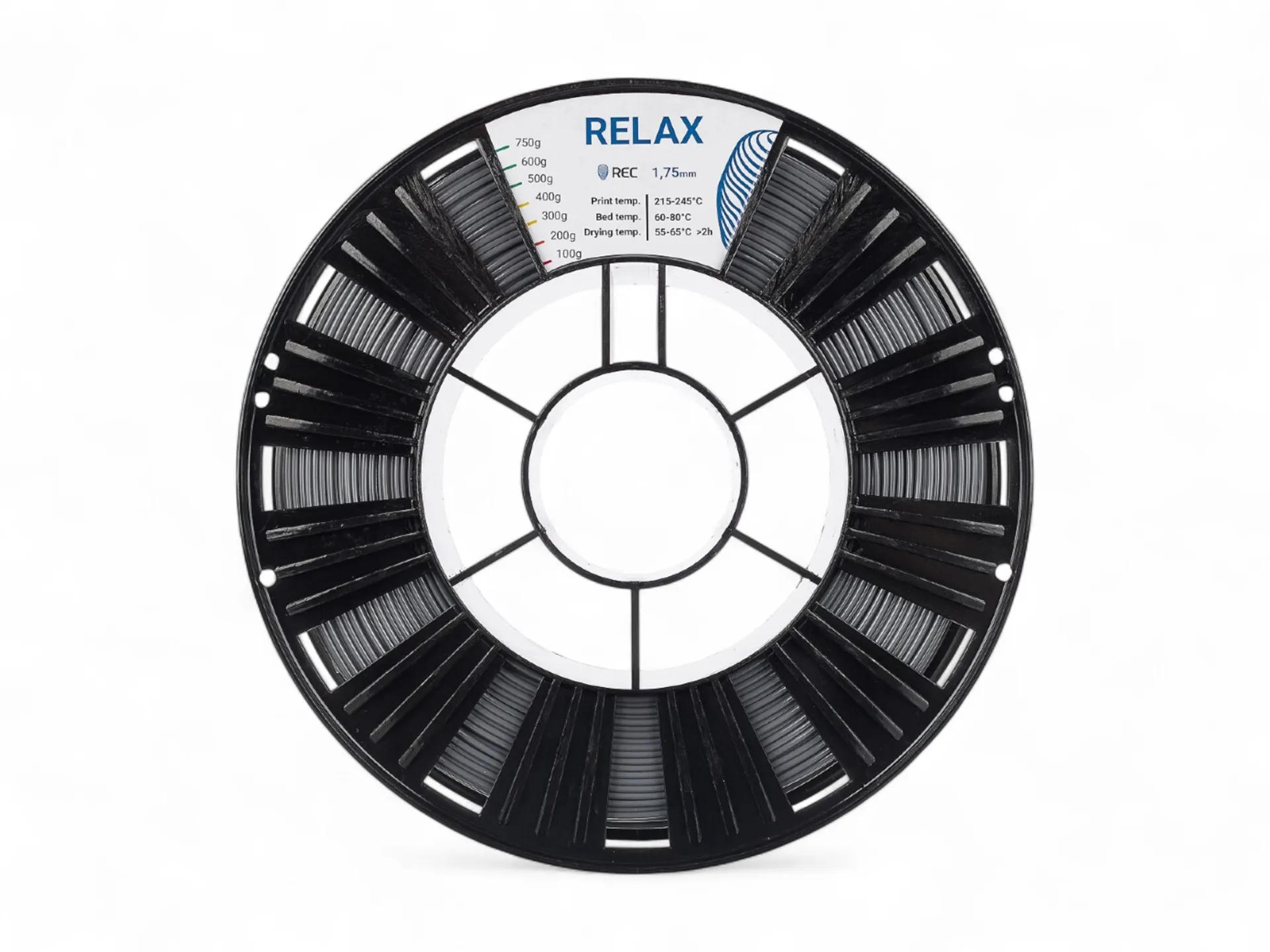 RELAX plastik REC 1.75мм gray