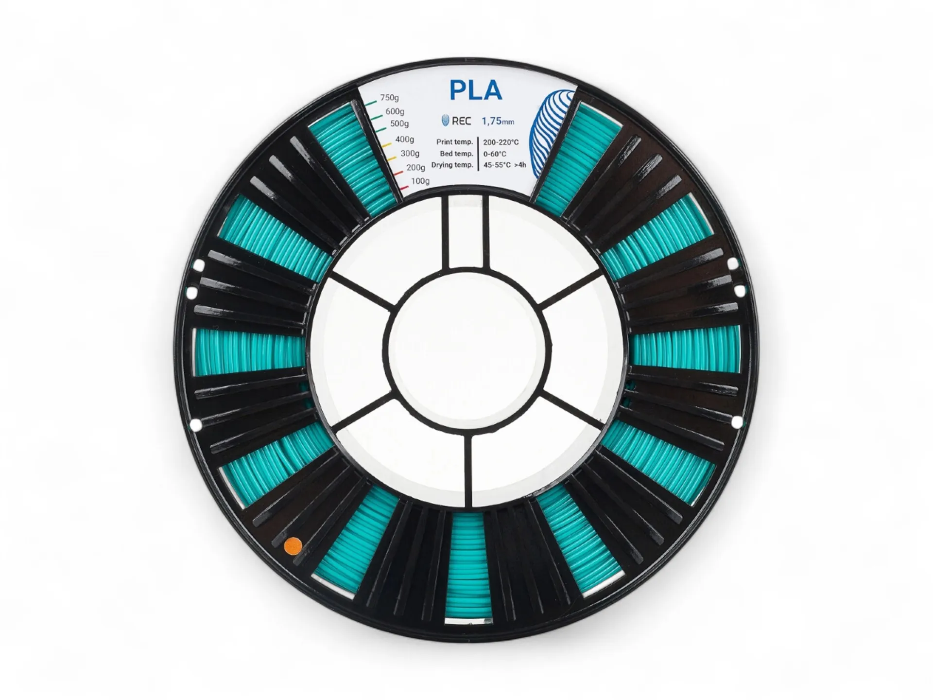 PLA Plastic REC 1.75 mm turquoise