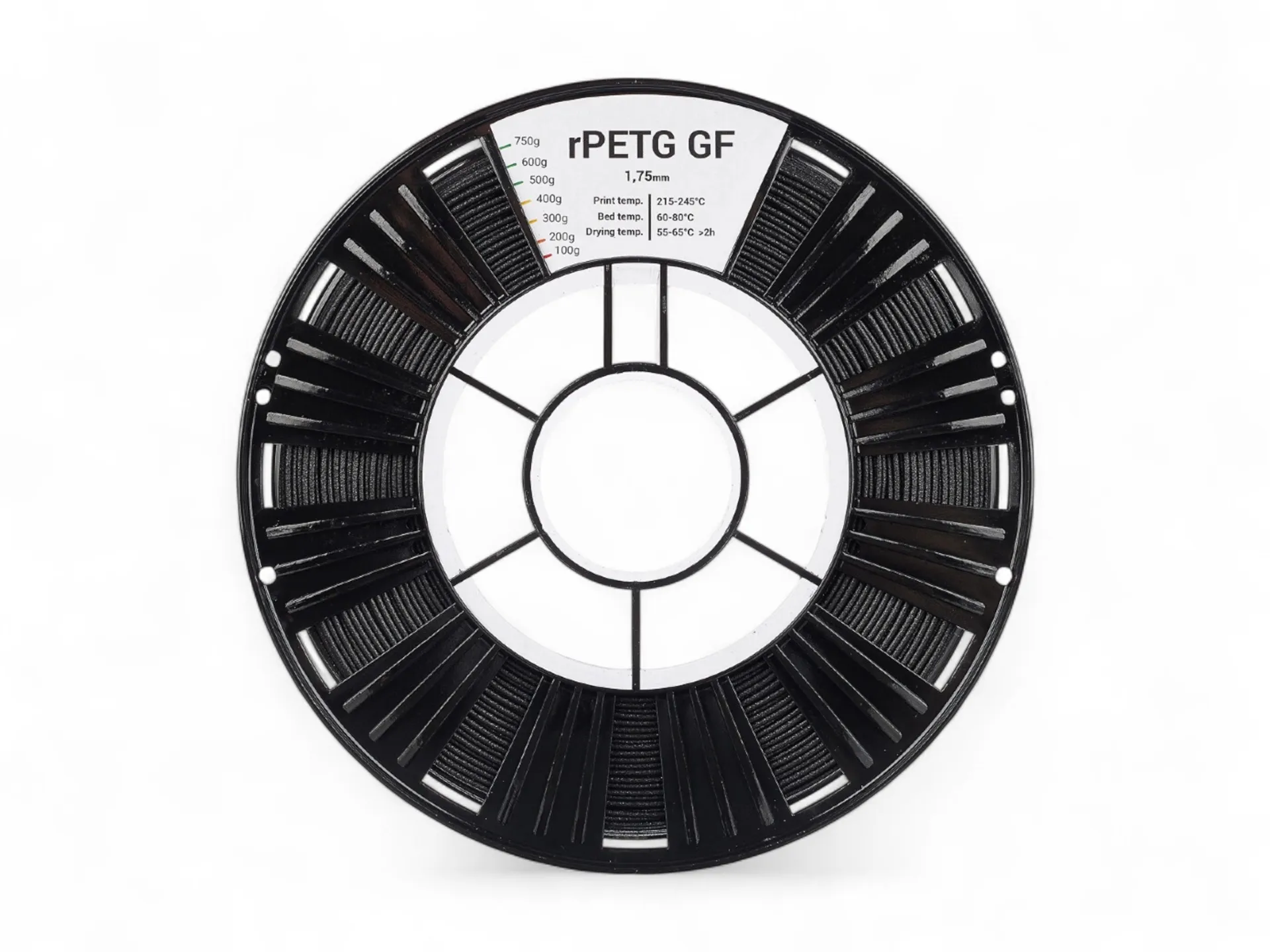 rPETG GF Plastic 1.75mm Black