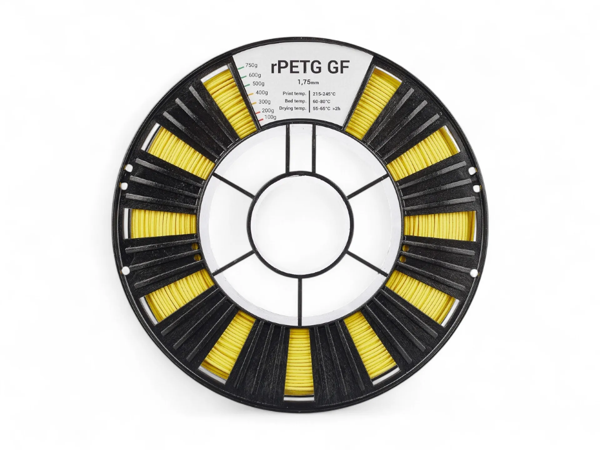rPETG GF Plastic 1.75mm Yellow