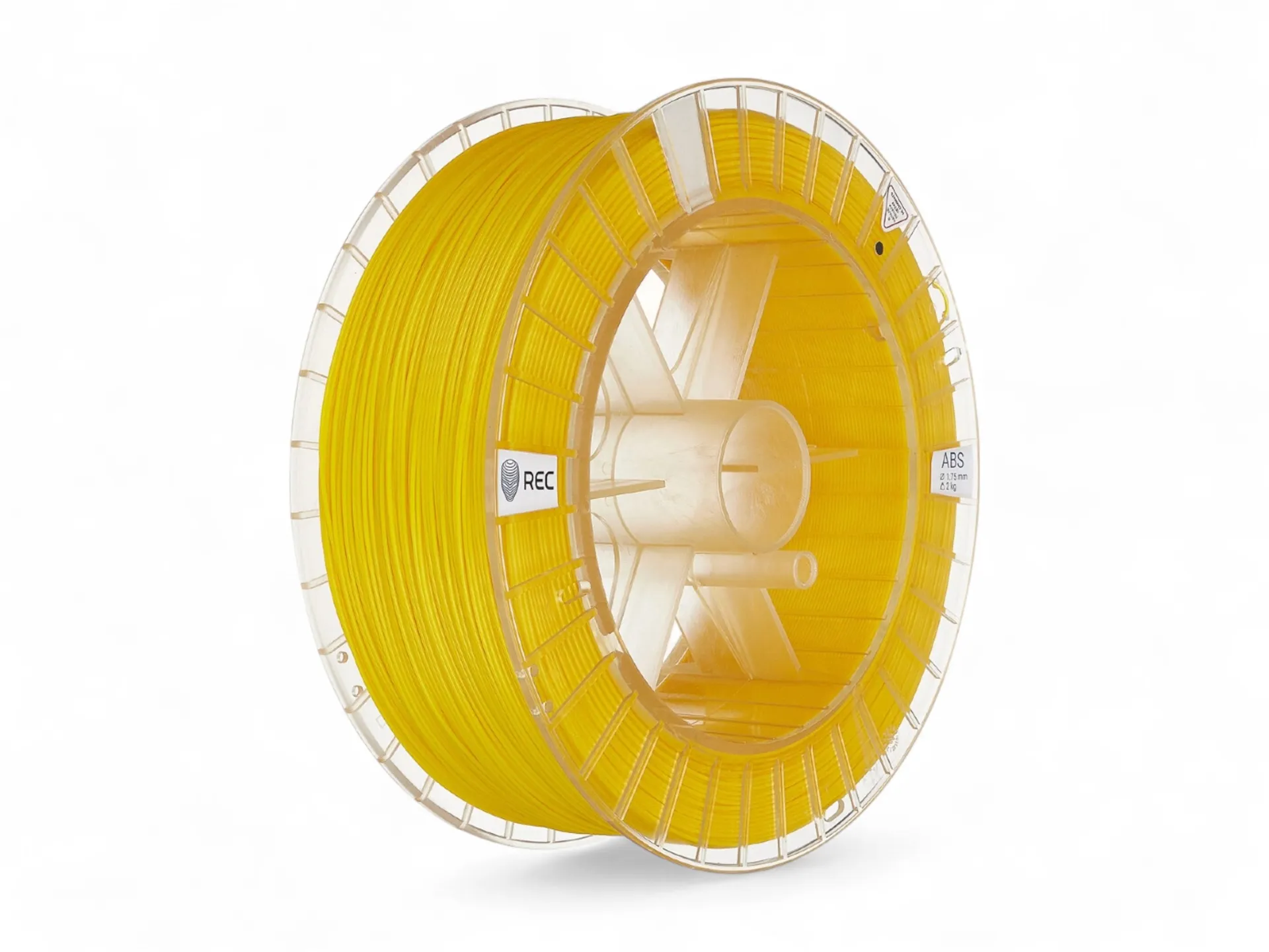 ABS plastic REC 1.75 mm yellow 2kg