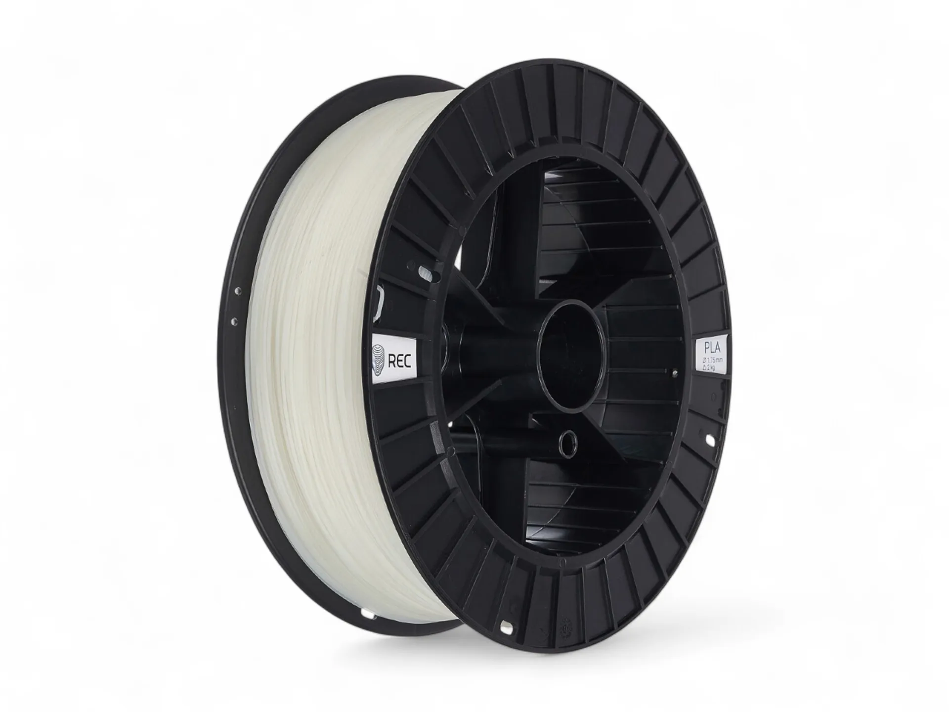 PLA plastic REC 1.75 mm white 2kg