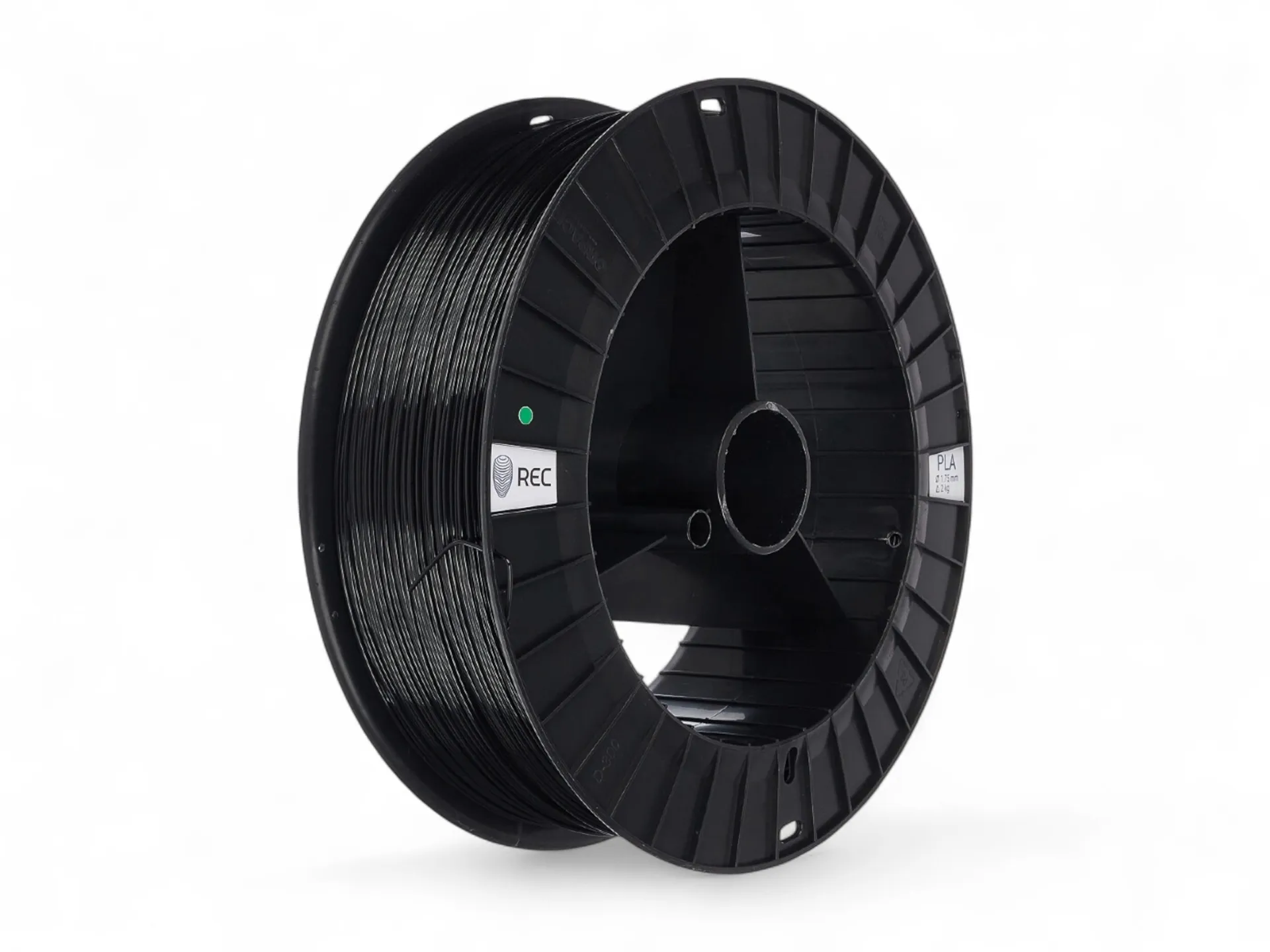 PLA Plastic REC 1.75 mm black 2kg