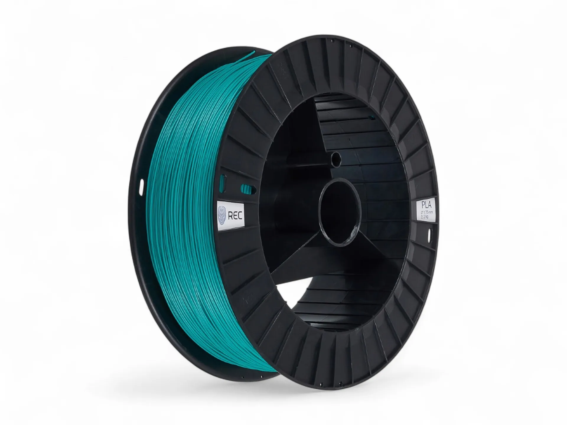 PLA plastic REC 1.75 mm turquoise 2kg