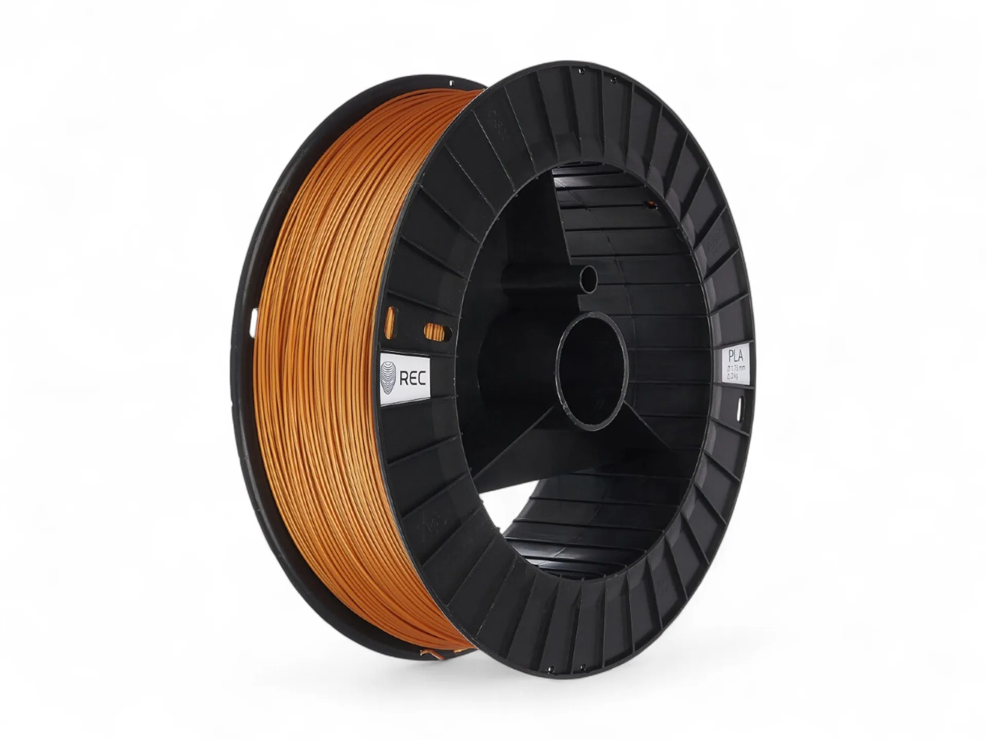 PLA plastic REC 1.75 mm gold 2kg