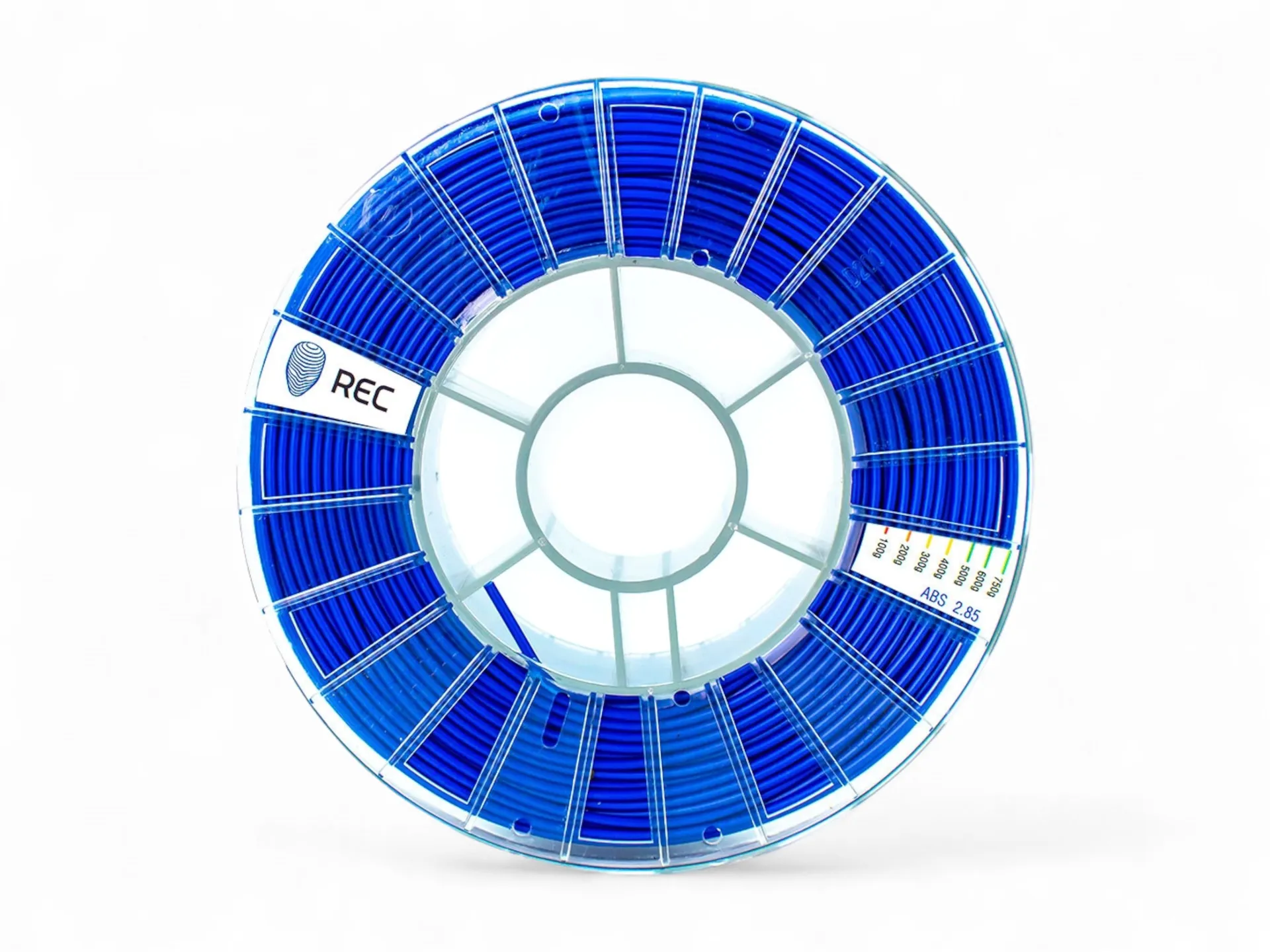 ABS plastic REC 2.85 mm blue