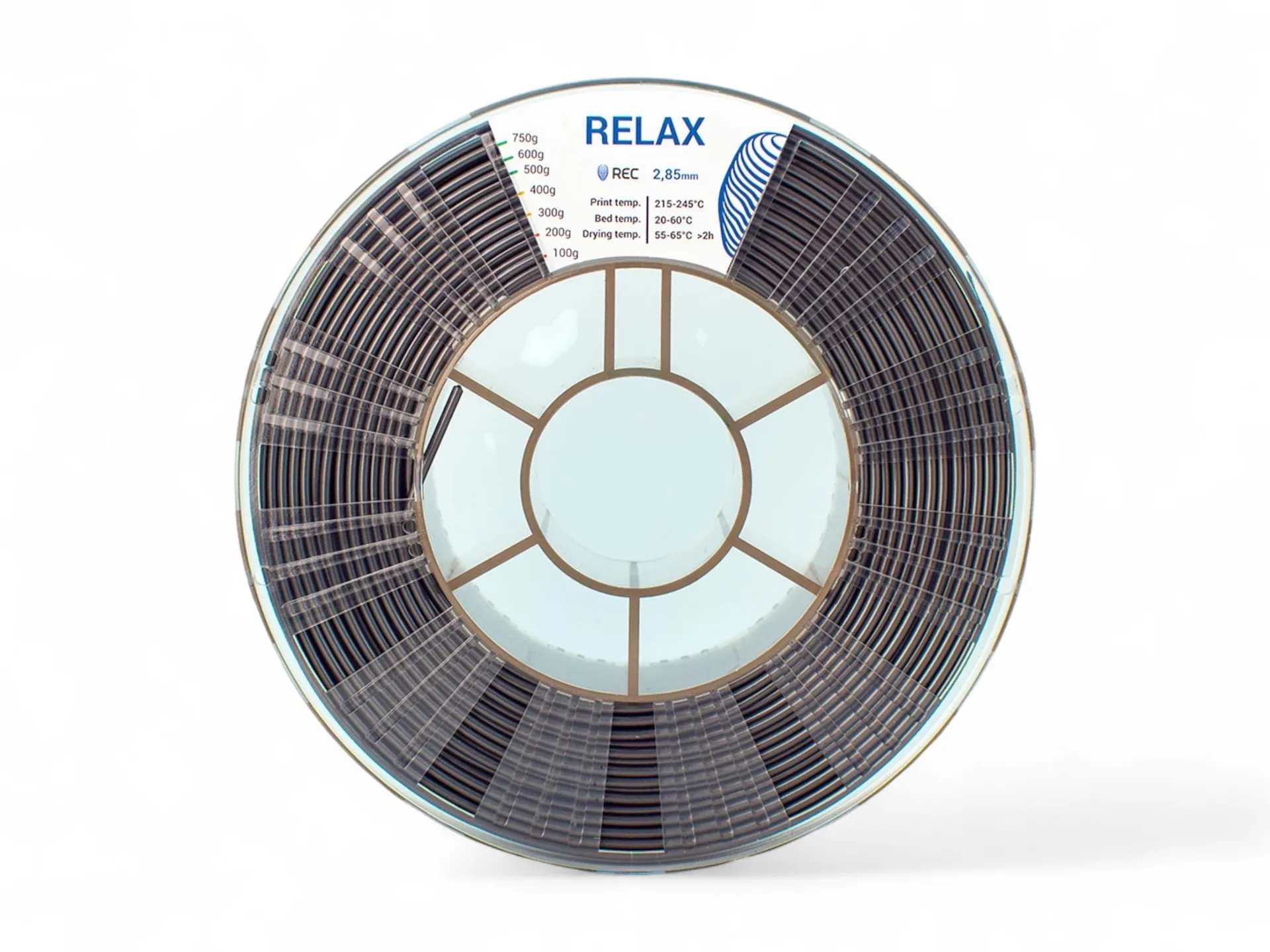 RELAX plastic REC 2.85 mm silver