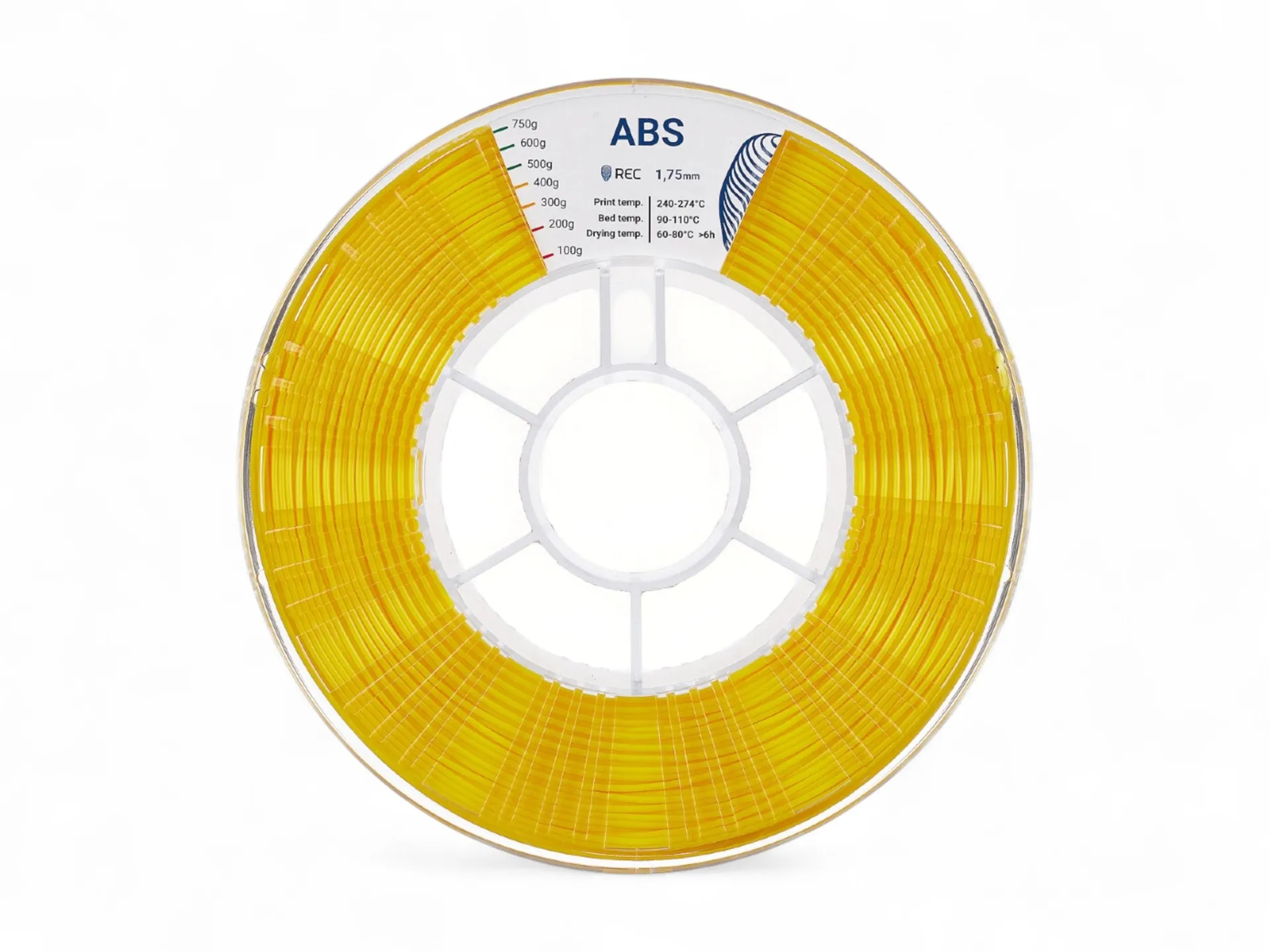 ABS plastic REC 1.75 mm Yellow