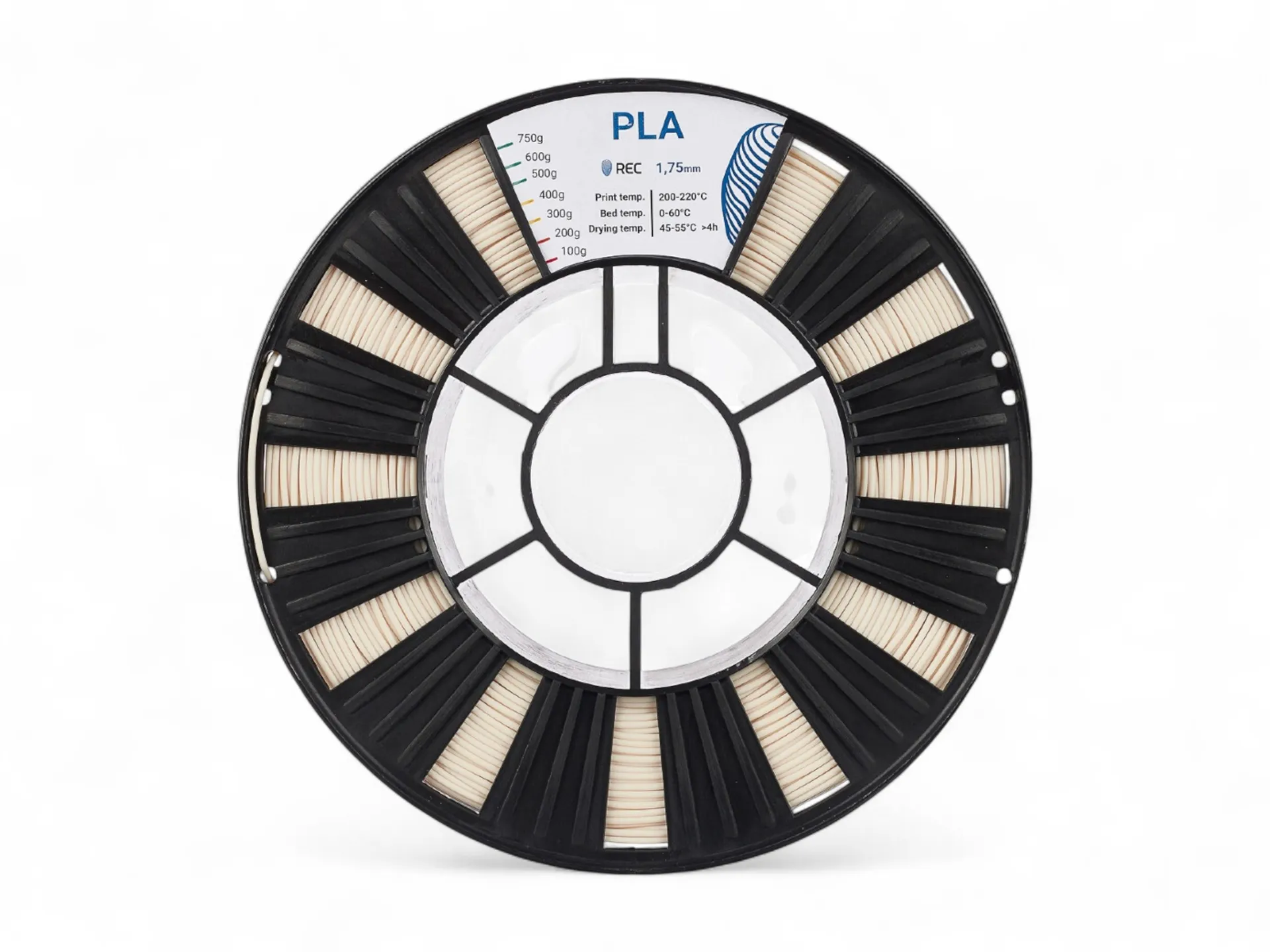 PLA plastic REC 1.75 mm beige