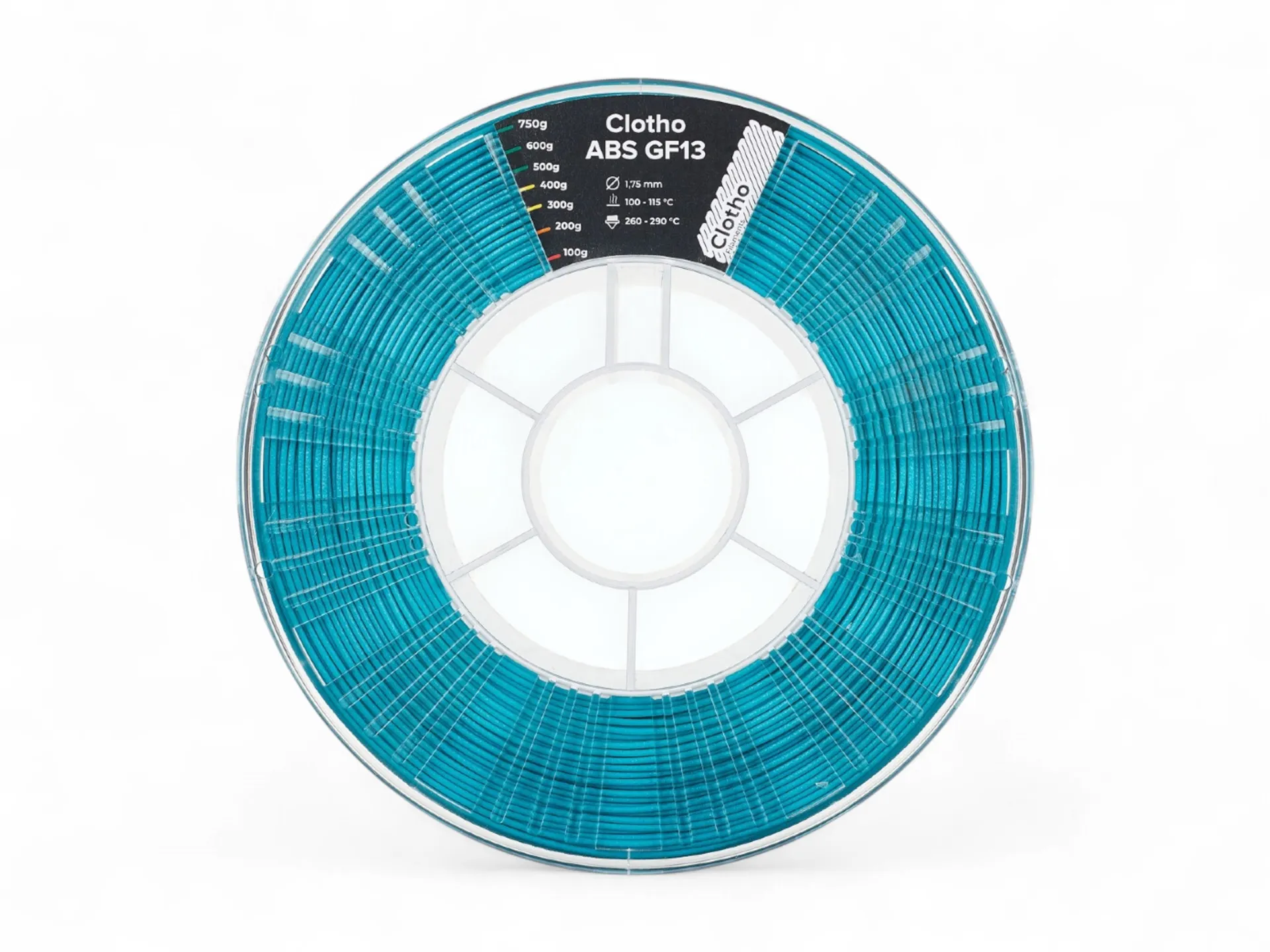 Polymer Thread for 3D Printer Clotho ABS Bluegreen