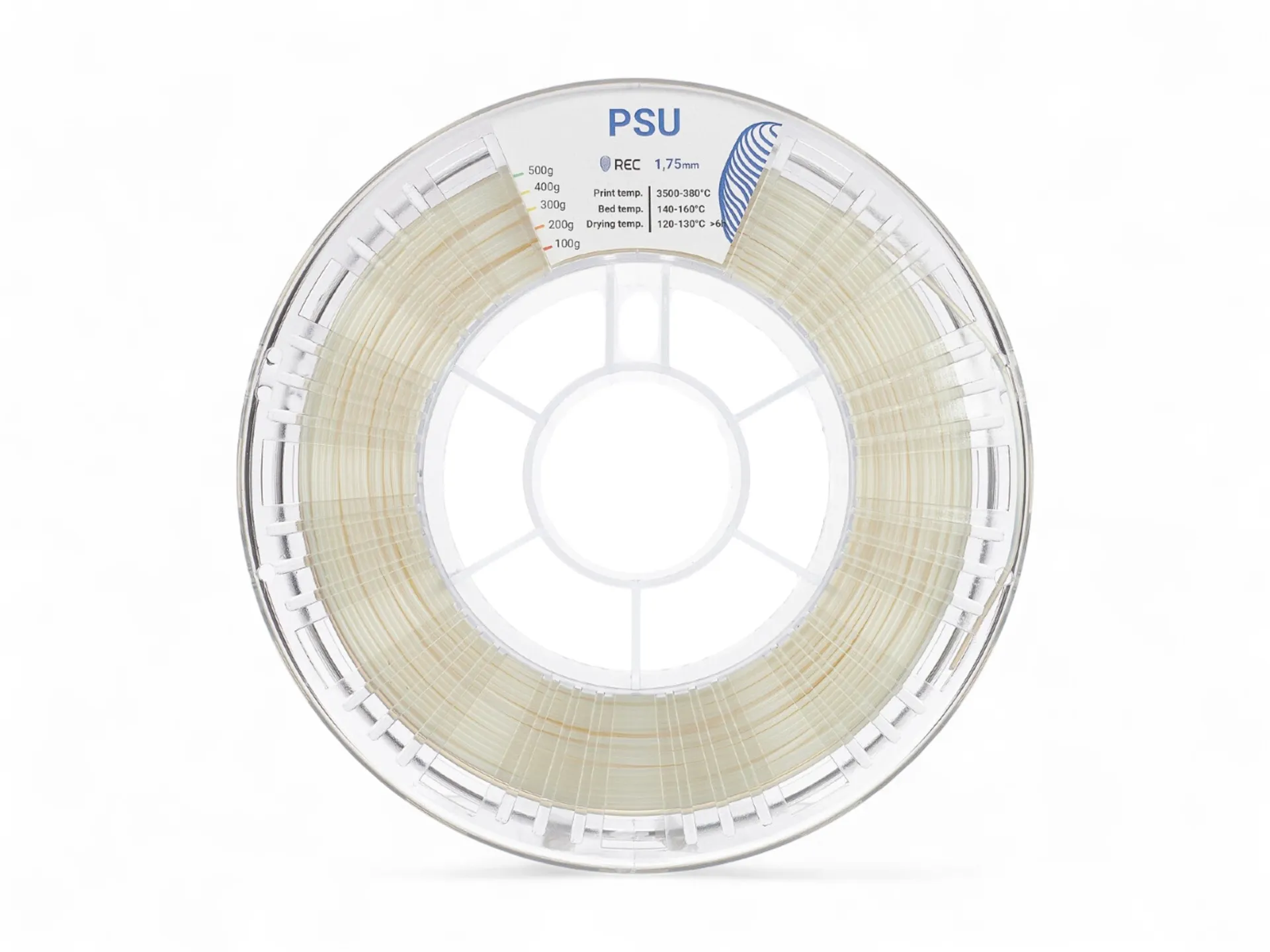 PSU plastic REC 1.75mm natural 250g