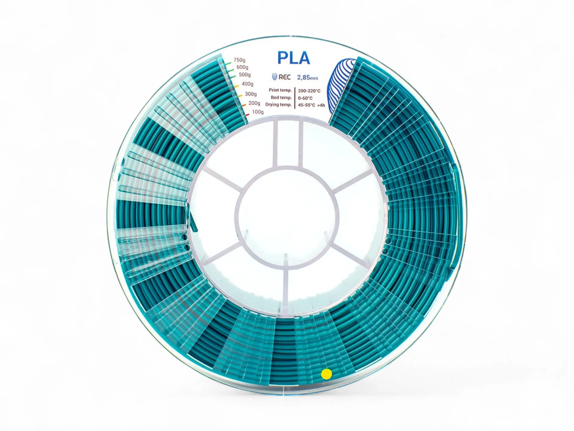 PLA Plastic REC 2.85 mm green